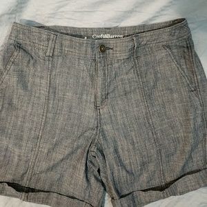 Croft and Barrow natural fit cotton shorts, 10